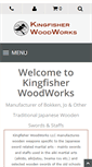 Mobile Screenshot of kingfisherwoodworks.com